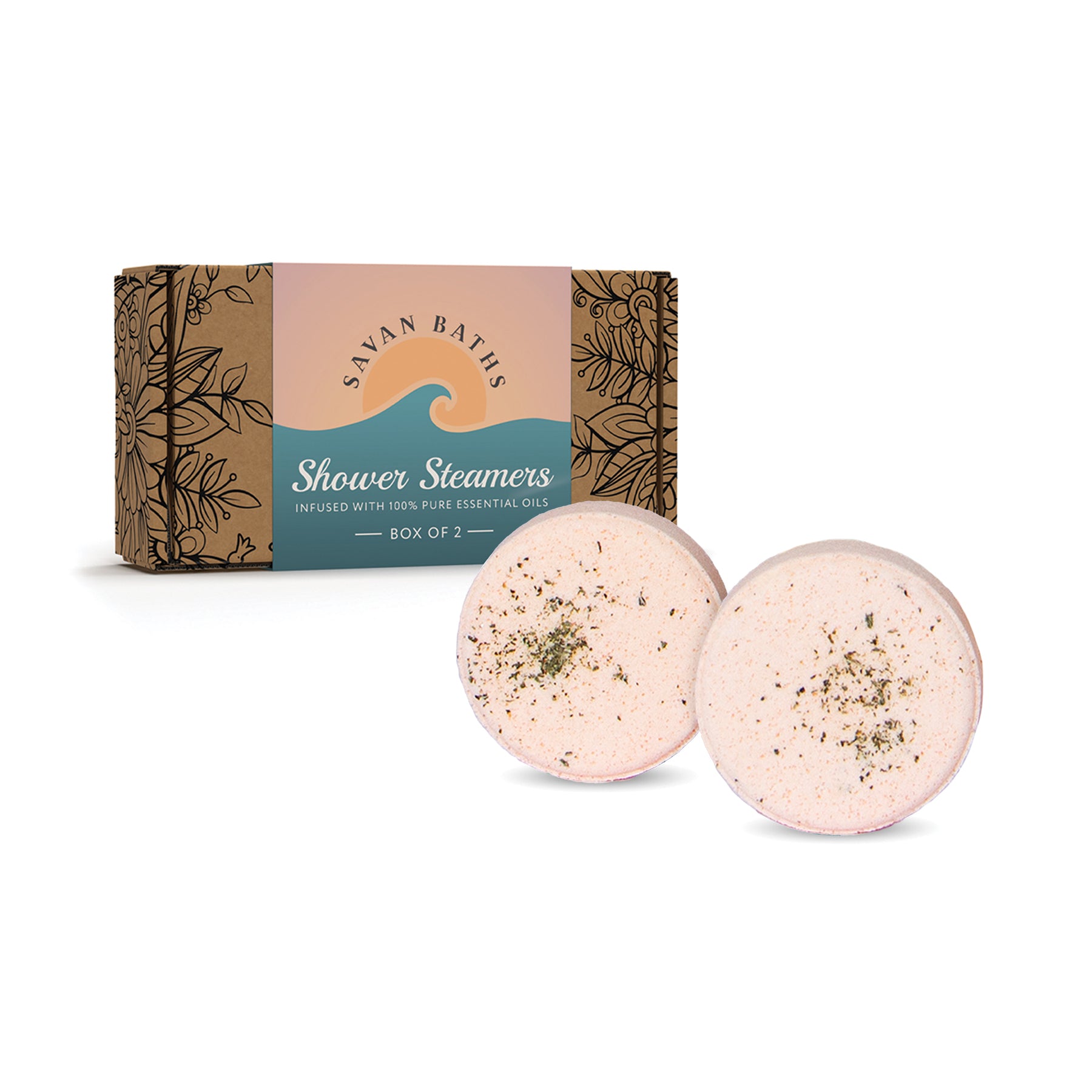 Twin Shower Steamers Set