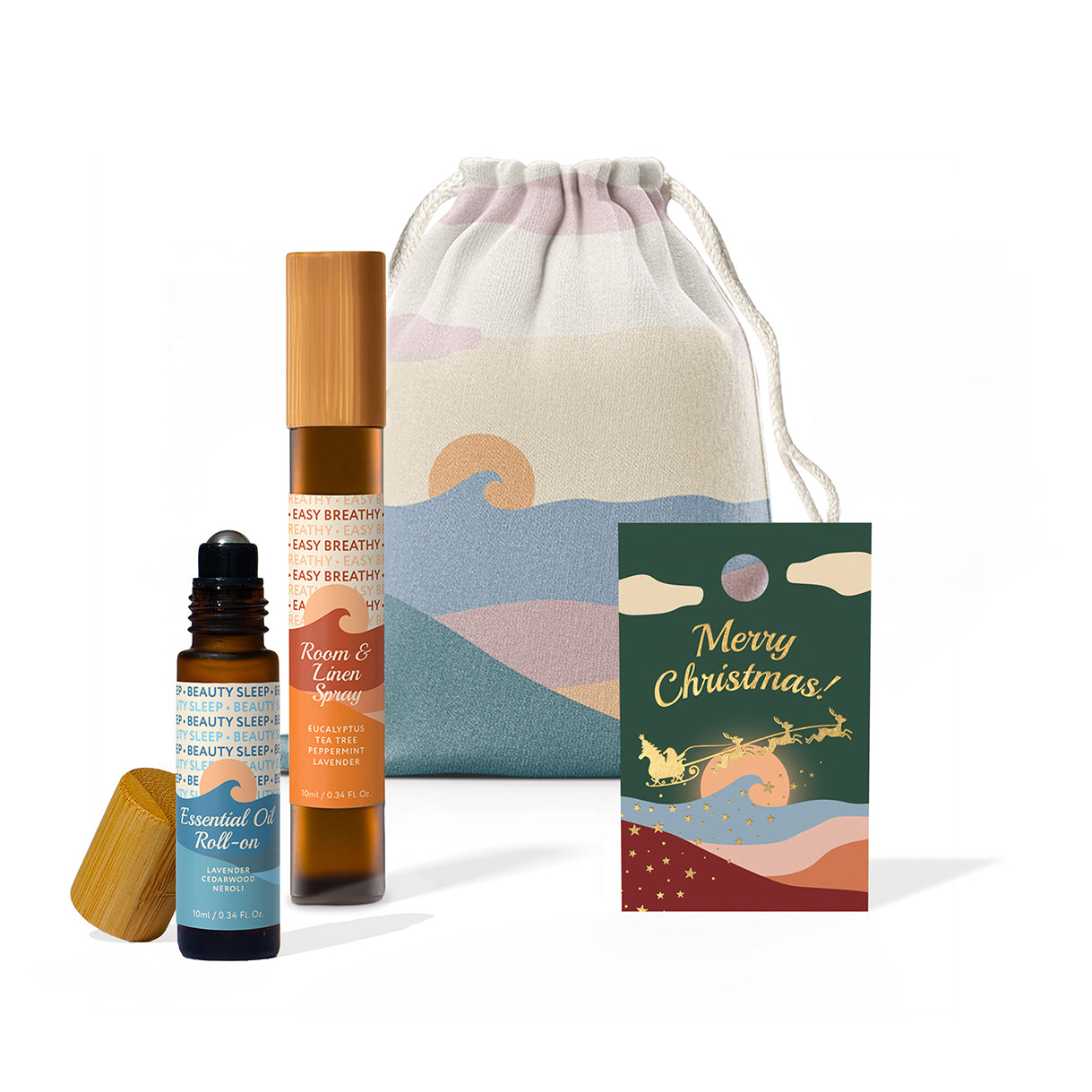 Xmas Roll-on + Linen Spray 10ml Set