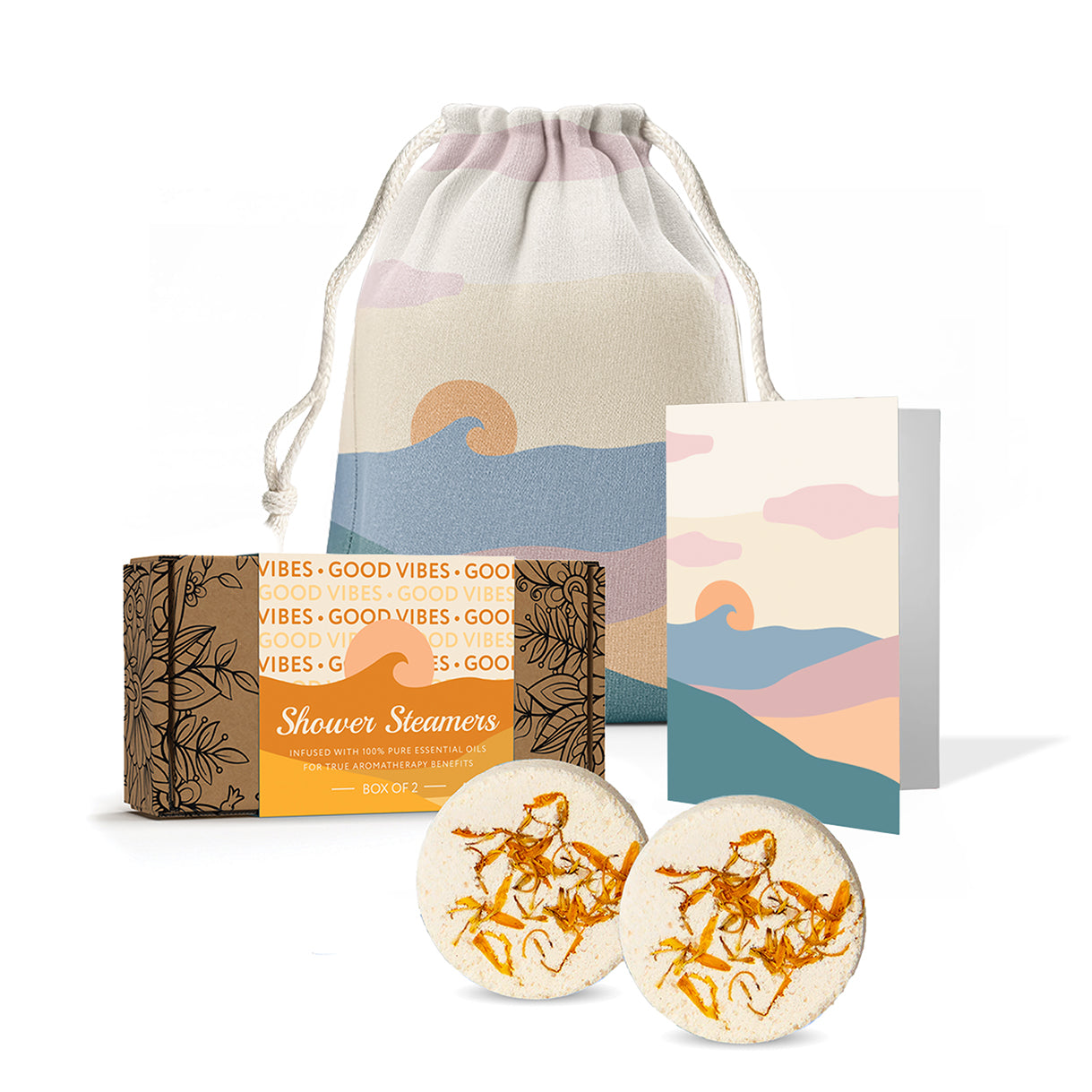 Twin Shower Steamers Gift Bundle