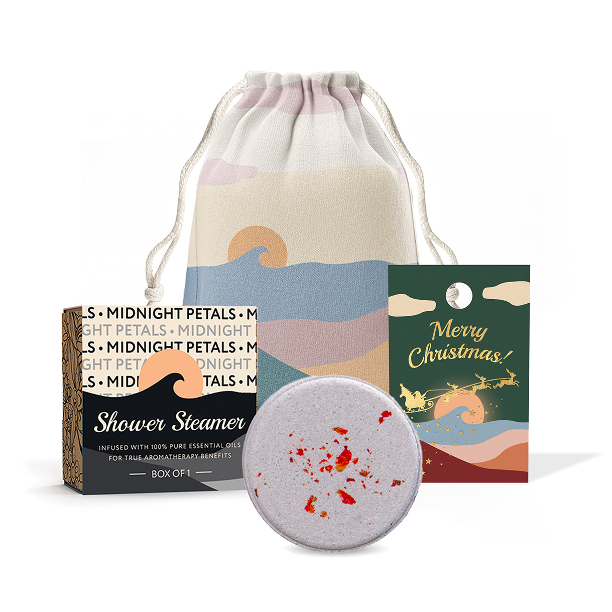 Xmas Single Shower Steamer Set