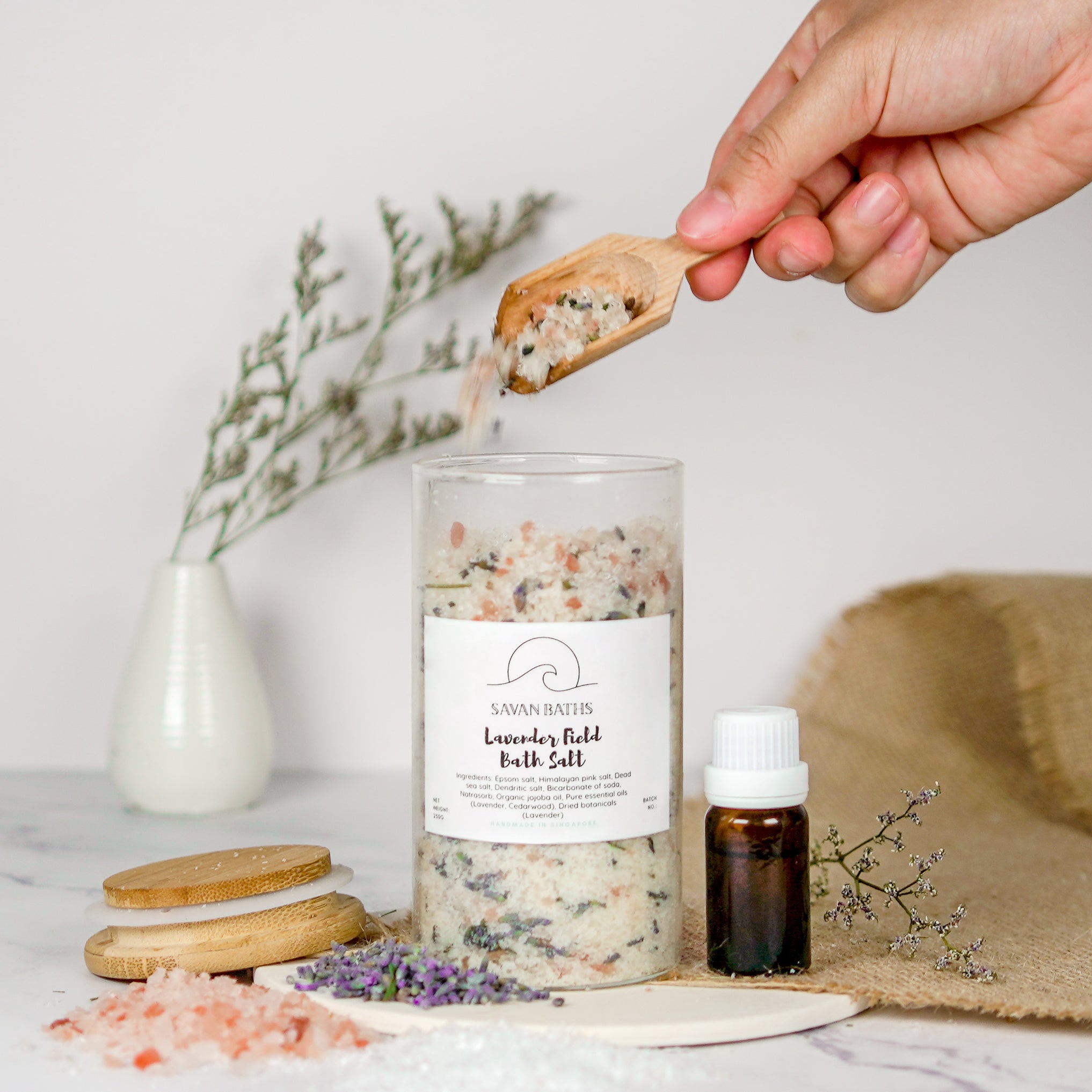 Lavender Field Bath Salts