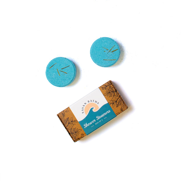 Twin Shower Steamers Set