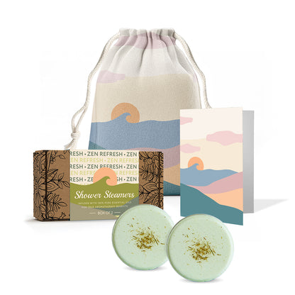 Twin Shower Steamers Gift Bundle