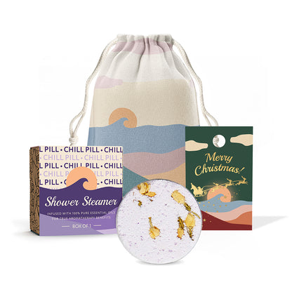 Xmas Single Shower Steamer Set