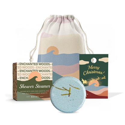 Xmas Single Shower Steamer Set