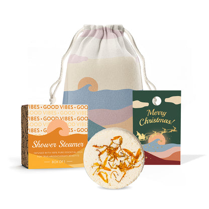 Xmas Single Shower Steamer Set