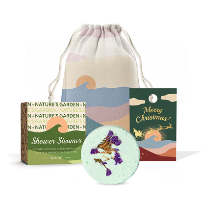 Xmas Single Shower Steamer Set