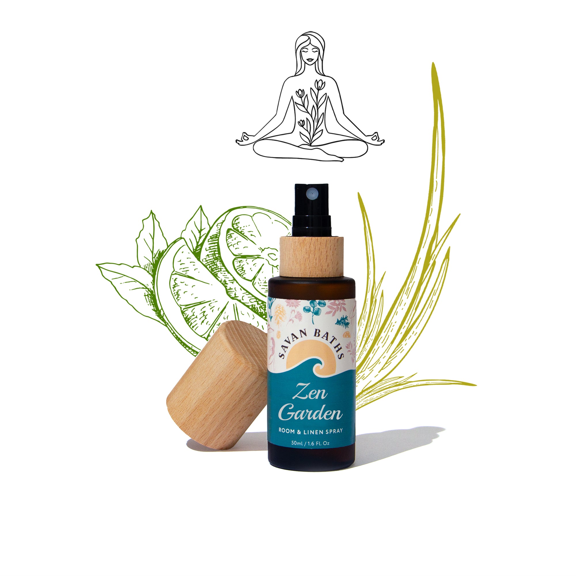 Zen Garden Room & Linen Spray Savan Baths