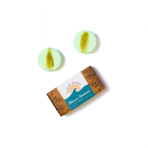 Twin Shower Steamers Set
