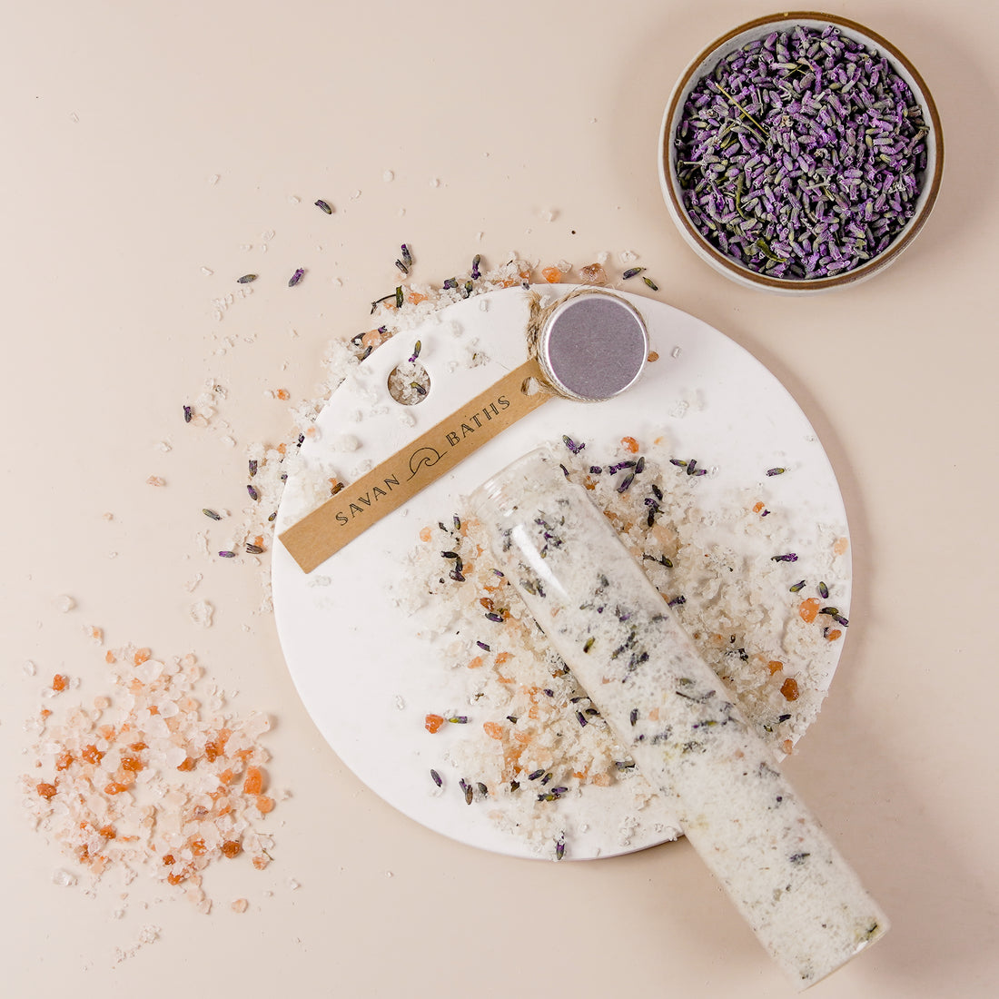 Lavender Field 80g Bath Salts